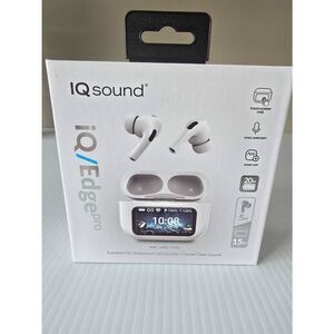 IQ Sound IQ Edge Pro Earbuds New in Box